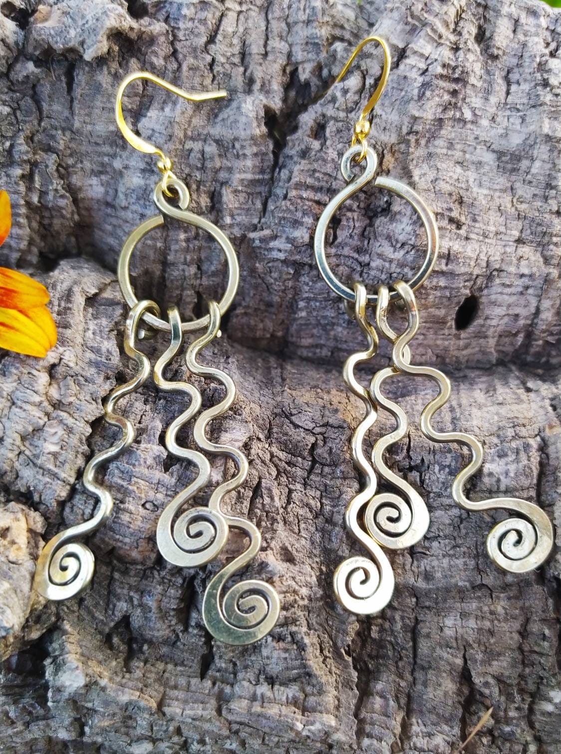 Isis-Ohrringe von SPIRALIART