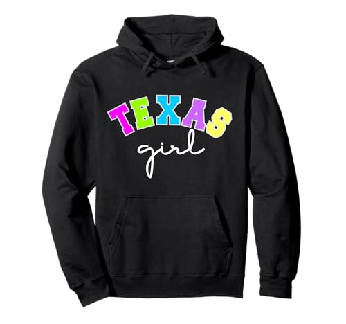 Damen Texas Girl Youth Longhorns Girls Alright Alright Pullover Hoodie von SPIRIT TEES CO