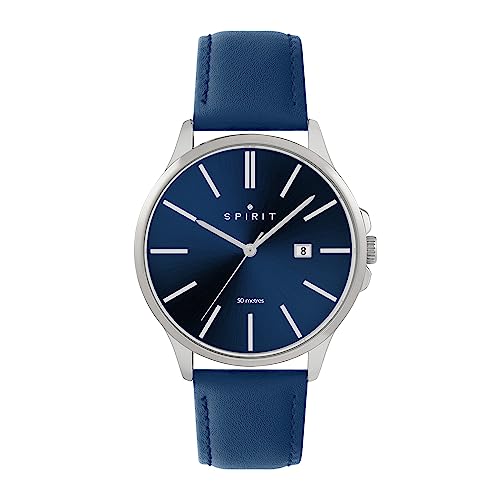 Spirit Herren Analog Quarz Uhr mit Leder Armband SP1009 Spirit Herren Analog Quarz Uhr mit Leder Armband SP1009 von Spirit