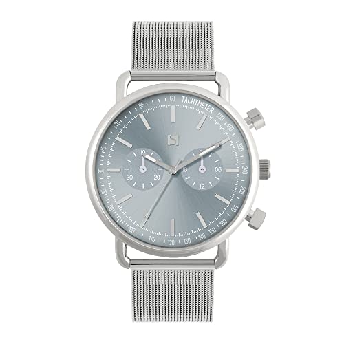 Spirit Herren analog Quarz Uhr mit Edelstahl Armband ASPG55 Spirit Herren analog Quarz Uhr mit Edelstahl Armband ASPG55 von Spirit