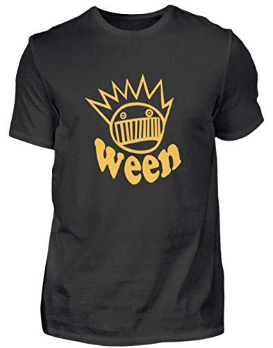 Gelbes Ween Symbol Musikliebhaber Design - Herren Shirt -3XL-Schwarz von SPIRITSHIRTSHOP