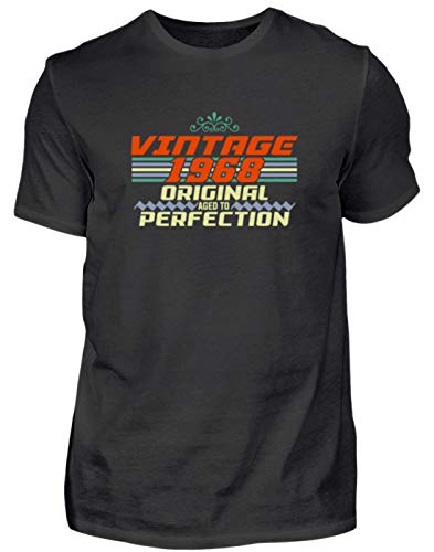 Vintage 1968 Original Aged to Perfection - Herren Shirt -XXL-Schwarz von SPIRITSHIRTSHOP