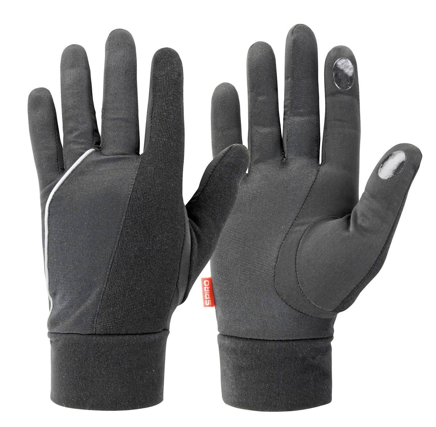 SPIRO Multisporthandschuhe Unisex Sport Handschuhe / Laufhandschuhe in den Größen S - M - L Reflektierend, Winddicht von SPIRO