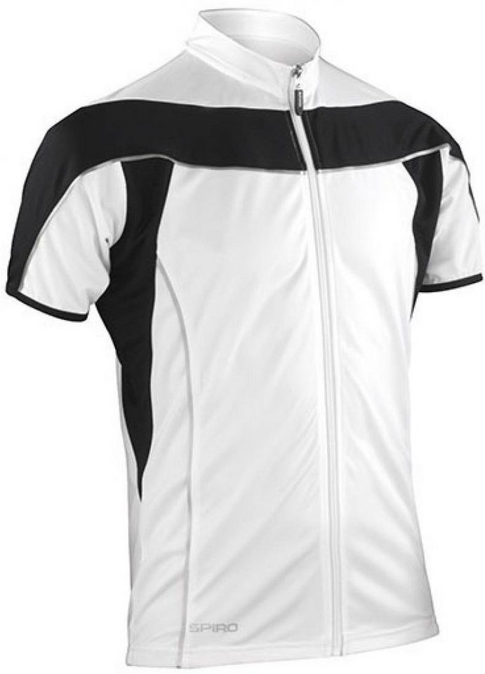 SPIRO Trainingsshirt Mens Bikeshirt Full Zip Performance + COOL DRY Gewebe von SPIRO