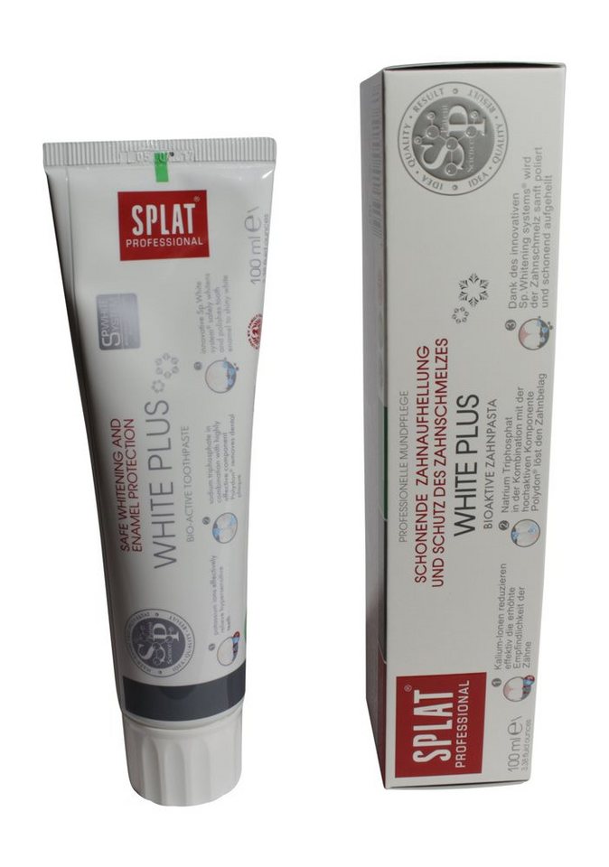 SPLAT Germany GmbH Zahnpasta 4x Splat White Plus a 100ml von SPLAT Germany GmbH