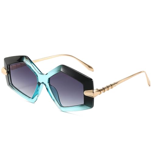 SPOAVGYZ Alloy Snake Sunglasses Irregular Legs Fashion Geometry Polygon Eyewear UV400 SPOAVGYZ Alloy Snake Sunglasses Irregular Legs Fashion Geometry Polygon Eyewear UV400 von SPOAVGYZ
