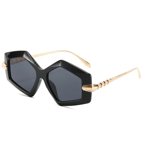 SPOAVGYZ Alloy Snake Sunglasses Irregular Legs Fashion Geometry Polygon Eyewear UV400 SPOAVGYZ Alloy Snake Sunglasses Irregular Legs Fashion Geometry Polygon Eyewear UV400 von SPOAVGYZ