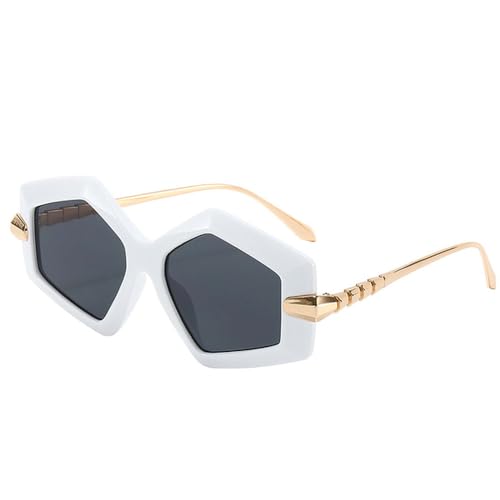 SPOAVGYZ Alloy Snake Sunglasses Irregular Legs Fashion Geometry Polygon Eyewear UV400 SPOAVGYZ Alloy Snake Sunglasses Irregular Legs Fashion Geometry Polygon Eyewear UV400 von SPOAVGYZ