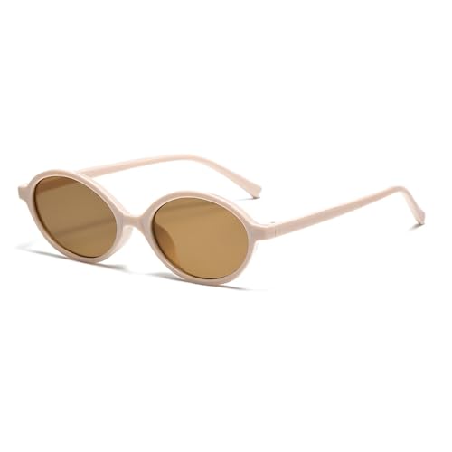 SPOAVGYZ Classic Small Frame Oval Sunglasses Women Men Sunglasses Fashion Leopard Brown Female Retro Colourful Shadow SPOAVGYZ Classic Small Frame Oval Sunglasses Women Men Sunglasses Fashion Leopard Brown Female Retro Colourful Shadow von SPOAVGYZ