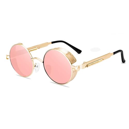 SPOAVGYZ Classic Spring Punk Sunglasses Retro Metal Steampunk Round Sunglasses UV400 SPOAVGYZ Classic Spring Punk Sunglasses Retro Metal Steampunk Round Sunglasses UV400 von SPOAVGYZ