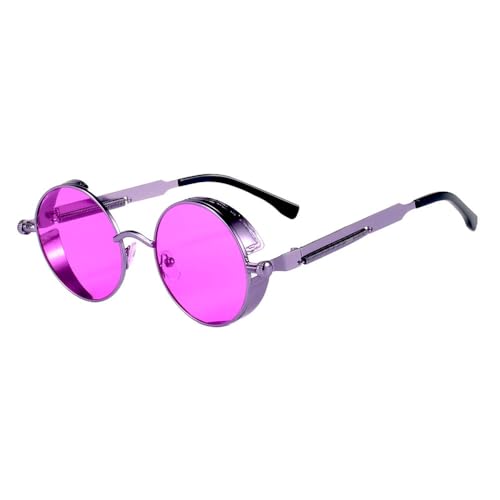 SPOAVGYZ Classic Spring Punk Sunglasses Retro Metal Steampunk Round Sunglasses UV400 SPOAVGYZ Classic Spring Punk Sunglasses Retro Metal Steampunk Round Sunglasses UV400 von SPOAVGYZ