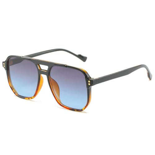 SPOAVGYZ Fashion Double Bridge Sunglasses Women Retro Rivets Decoration Shades UV400 Men Gradient Trending Sunglasses SPOAVGYZ Fashion Double Bridge Sunglasses Women Retro Rivets Decoration Shades UV400 Men Gradient Trending Sunglasses von SPOAVGYZ