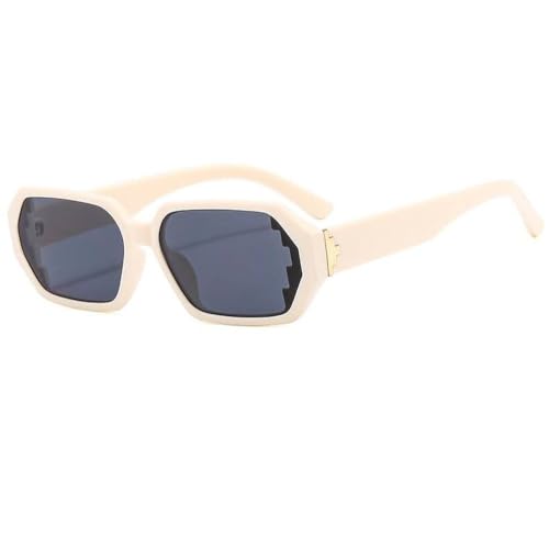 SPOAVGYZ Fashion Irregular Sunglasses for Women Vintage Sunglasses Men Small Frame Black Cool SPOAVGYZ Fashion Irregular Sunglasses for Women Vintage Sunglasses Men Small Frame Black Cool von SPOAVGYZ