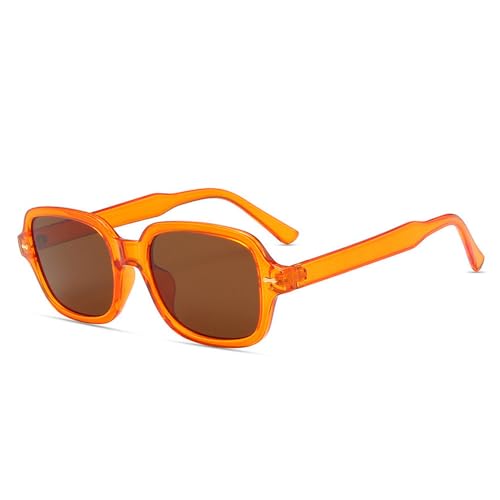 SPOAVGYZ Fashion Small Rectangle Sunglasses for Women Retro Studs Candy Color Eyewear for Men UV400 SPOAVGYZ Fashion Small Rectangle Sunglasses for Women Retro Studs Candy Color Eyewear for Men UV400 von SPOAVGYZ