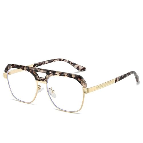 SPOAVGYZ Fashion Sunglasses for Men Women Large Frame Double Beam SPOAVGYZ Fashion Sunglasses for Men Women Large Frame Double Beam von SPOAVGYZ