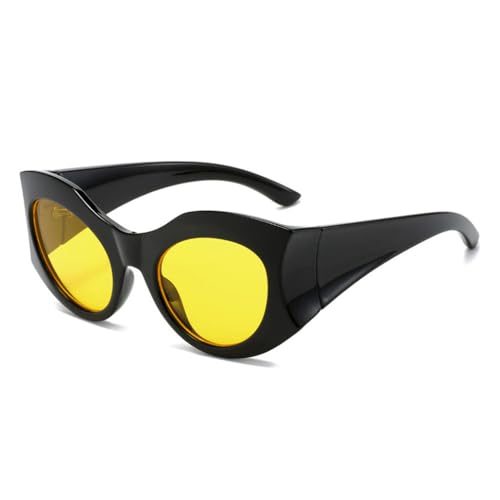 SPOAVGYZ Gradient Oval Sunglasses for Women UV400 Protection for Men von SPOAVGYZ