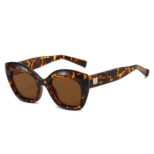 SPOAVGYZ Jelly Cat Eye Sunglasses Women's Retro Rivets Leopard Print UV400 Protection Sunglasses for Men SPOAVGYZ Jelly Cat Eye Sunglasses Women's Retro Rivets Leopard Print UV400 Protection Sunglasses for Men von SPOAVGYZ