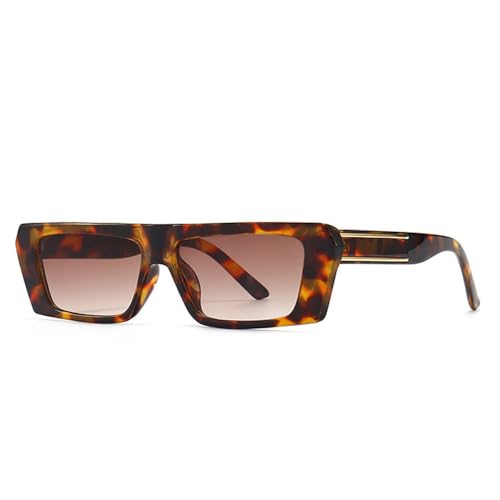 SPOAVGYZ Ladies Rectangle Sunglasses Retro Tea Grey Gradient UV400 Men Yellow Stripes SPOAVGYZ Ladies Rectangle Sunglasses Retro Tea Grey Gradient UV400 Men Yellow Stripes von SPOAVGYZ