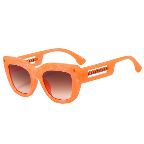 SPOAVGYZ Ladies Retro Style Metal Chain Studded Sunglasses UV400 Protection Gradient SPOAVGYZ Ladies Retro Style Metal Chain Studded Sunglasses UV400 Protection Gradient von SPOAVGYZ