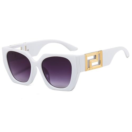 SPOAVGYZ Ladies Vintage Gradient Square Large Frame Sunglasses SPOAVGYZ Ladies Vintage Gradient Square Large Frame Sunglasses von SPOAVGYZ