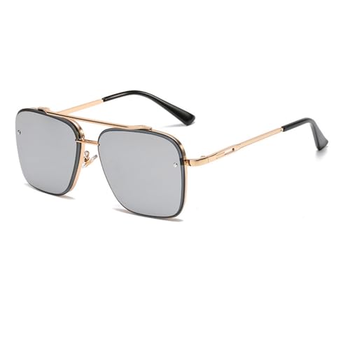 SPOAVGYZ Men's Gradient Metal Sunglasses Large Frame SPOAVGYZ Men's Gradient Metal Sunglasses Large Frame von SPOAVGYZ