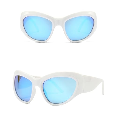 SPOAVGYZ Mens Oversized Sunglasses with Mirror Steampunk Hip Hop Party Sunglasses SPOAVGYZ Mens Oversized Sunglasses with Mirror Steampunk Hip Hop Party Sunglasses von SPOAVGYZ