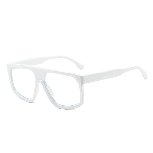 SPOAVGYZ Mens Retro Clear Gradient Mirror Sunglasses UV400 Protection for Women,Weiß, Transparent SPOAVGYZ Mens Retro Clear Gradient Mirror Sunglasses UV400 Protection for Women,Weiß, Transparent von SPOAVGYZ