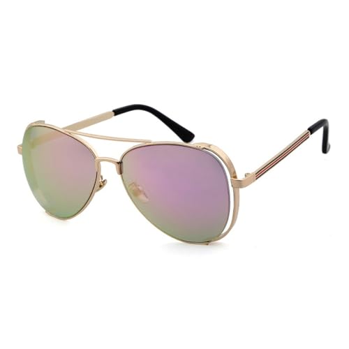 SPOAVGYZ Metal Sunglasses Large Frame Punk Style Mirror Metal Lens Gradient Outdoor SPOAVGYZ Metal Sunglasses Large Frame Punk Style Mirror Metal Lens Gradient Outdoor von SPOAVGYZ
