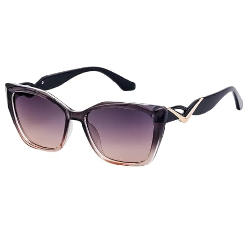 SPOAVGYZ Oversized Luxury Trendy Cat Eye Sunglasses Gradient for Men Women UV Protection SPOAVGYZ Oversized Luxury Trendy Cat Eye Sunglasses Gradient for Men Women UV Protection von SPOAVGYZ