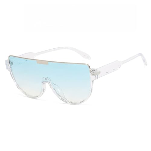 SPOAVGYZ Oversized One Piece Oval Sunglasses for Men and Women UV400 Glasses,Transparentes Grün SPOAVGYZ Oversized One Piece Oval Sunglasses for Men and Women UV400 Glasses,Transparentes Grün von SPOAVGYZ