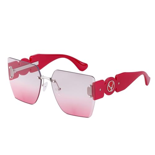 SPOAVGYZ Oversized Square Rimless Sunglasses for Women Men Frameless Sunglasses for Women Large Frame Eyewear Shades UV400 SPOAVGYZ Oversized Square Rimless Sunglasses for Women Men Frameless Sunglasses for Women Large Frame Eyewear Shades UV400 von SPOAVGYZ