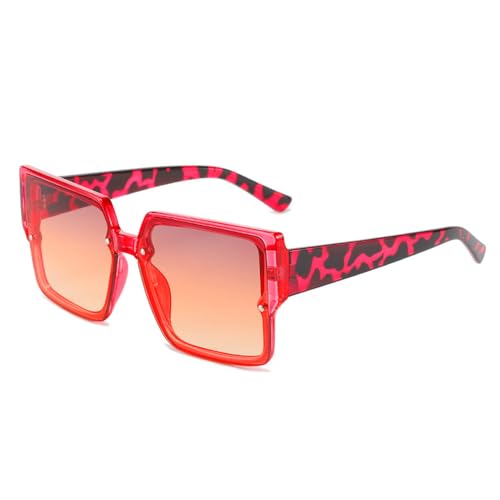 SPOAVGYZ Oversized Square Sunglasses for Women Retro Rivet Decoration UV400 Protection Gradient Men Sunglasses von SPOAVGYZ