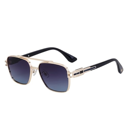 SPOAVGYZ Oversized Square Sunglasses with Metal Frame for Men Large Frame Vintage Sunglasses for Male Glasses SPOAVGYZ Oversized Square Sunglasses with Metal Frame for Men Large Frame Vintage Sunglasses for Male Glasses von SPOAVGYZ