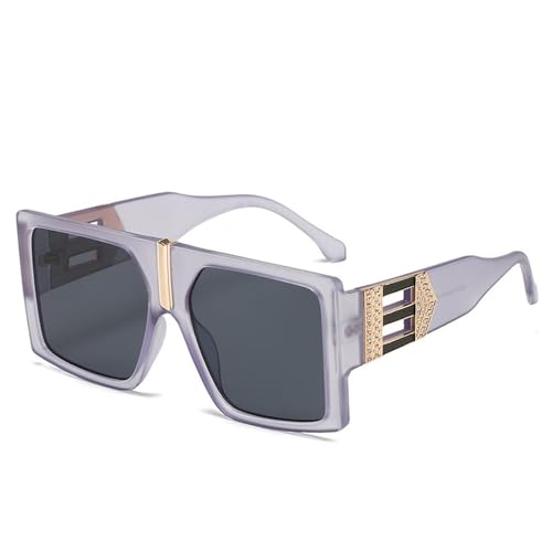SPOAVGYZ Oversized Square Sunglasses with Rhinestones for Men Women Large Sunglasses SPOAVGYZ Oversized Square Sunglasses with Rhinestones for Men Women Large Sunglasses von SPOAVGYZ