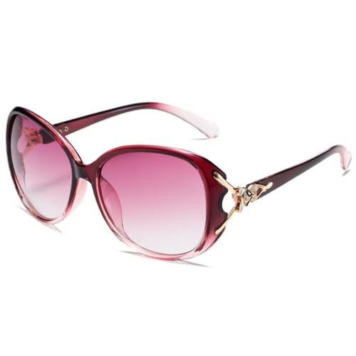 SPOAVGYZ Polarisierte Sonnenbrille mit Metallscharnieren mit Diamant-Einlage für Damen UV400 SPOAVGYZ Polarisierte Sonnenbrille mit Metallscharnieren mit Diamant-Einlage für Damen UV400 von SPOAVGYZ