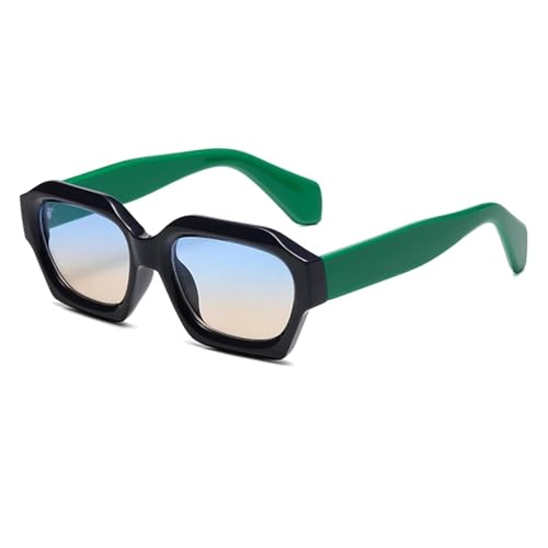 SPOAVGYZ Polygon Irregular Frame Sunglasses Personality Modern Street SPOAVGYZ Polygon Irregular Frame Sunglasses Personality Modern Street von SPOAVGYZ