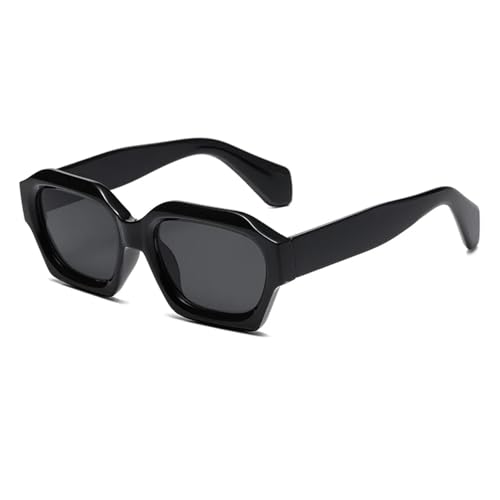 SPOAVGYZ Polygon Irregular Frame Sunglasses Personality Modern Street von SPOAVGYZ