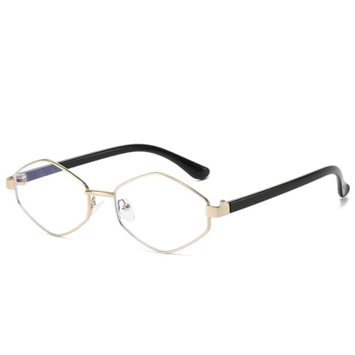 SPOAVGYZ Punk Sunglasses for Women Luxury Vintage Small Frame Steampunk Style Men Unique Polygon Sunglasses,Transparentes Gold SPOAVGYZ Punk Sunglasses for Women Luxury Vintage Small Frame Steampunk Style Men Unique Polygon Sunglasses,Transparentes Gold von SPOAVGYZ