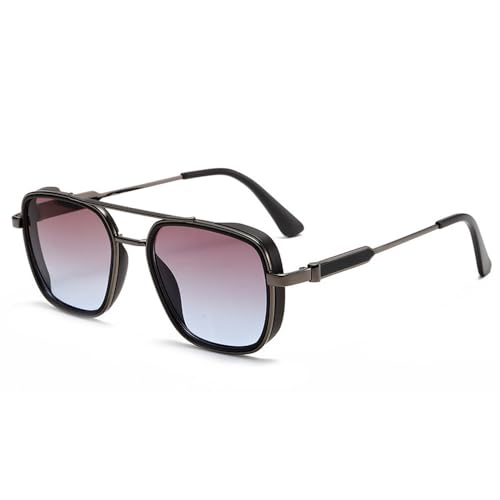 SPOAVGYZ Retro Double Bridge Men's Sunglasses with Colour Gradient UV400 SPOAVGYZ Retro Double Bridge Men's Sunglasses with Colour Gradient UV400 von SPOAVGYZ