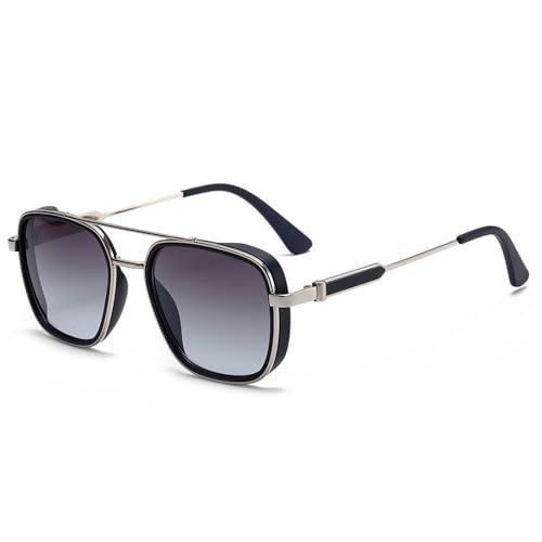 SPOAVGYZ Retro Double Bridge Men's Sunglasses with Colour Gradient UV400 SPOAVGYZ Retro Double Bridge Men's Sunglasses with Colour Gradient UV400 von SPOAVGYZ