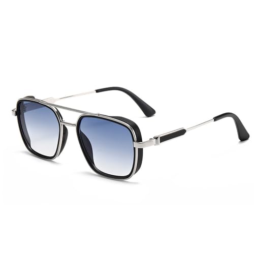 SPOAVGYZ Retro Double Bridge Men's Sunglasses with Colour Gradient UV400 SPOAVGYZ Retro Double Bridge Men's Sunglasses with Colour Gradient UV400 von SPOAVGYZ