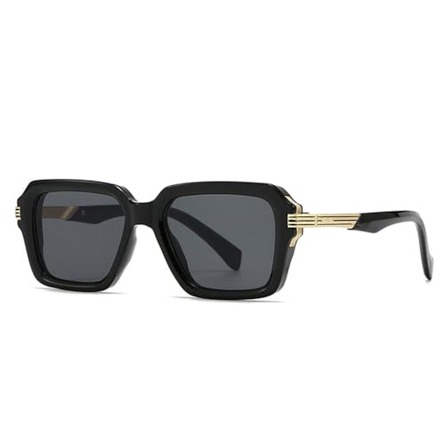 SPOAVGYZ Retro Double Colour Sunglasses Men Women Rivets Gradient UV400 Protection Punk Sunglasses von SPOAVGYZ