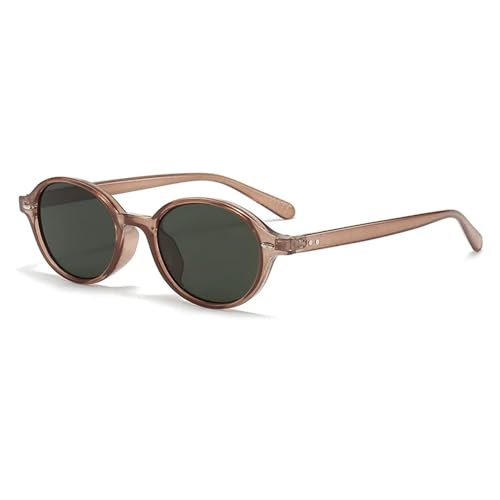 SPOAVGYZ Retro Oval Sunglasses for Men and Women with Rivets UV400,4 SPOAVGYZ Retro Oval Sunglasses for Men and Women with Rivets UV400,4 von SPOAVGYZ