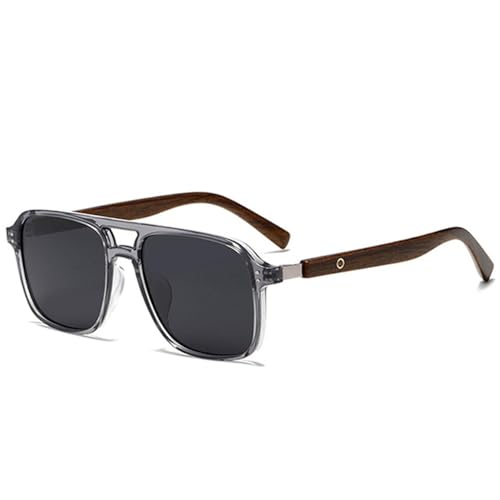 SPOAVGYZ Retro Polarized Double Bridge Sunglasses for Men and Women with Studs SPOAVGYZ Retro Polarized Double Bridge Sunglasses for Men and Women with Studs von SPOAVGYZ