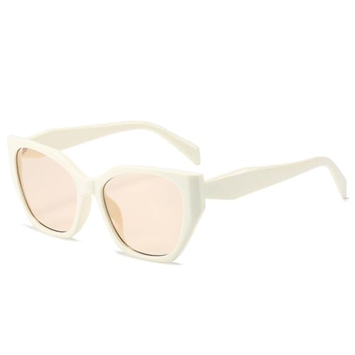 SPOAVGYZ Retro Polygon Cat Eye Sunglasses Women's Fashion Double Coloured Glasses Umbrellas UV400 Men Clear Ocean Lens Sunglasses SPOAVGYZ Retro Polygon Cat Eye Sunglasses Women's Fashion Double Coloured Glasses Umbrellas UV400 Men Clear Ocean Lens Sunglasses von SPOAVGYZ