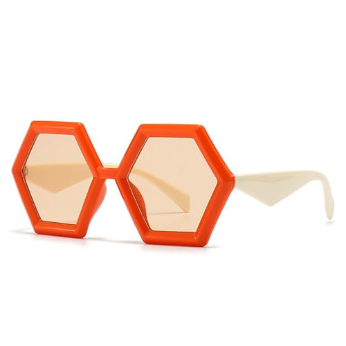 SPOAVGYZ Retro Polygon Sunglasses Women's Colour Gradient UV400 Fashion Men's Double Colour Trend Sunglasses SPOAVGYZ Retro Polygon Sunglasses Women's Colour Gradient UV400 Fashion Men's Double Colour Trend Sunglasses von SPOAVGYZ