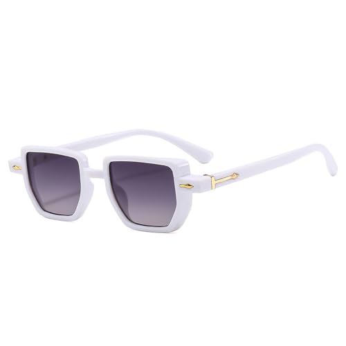 SPOAVGYZ Retro Polygon Women's Sunglasses Colour Gradient UV400 Glasses Fashion Rivets Punk Sunglasses for Men SPOAVGYZ Retro Polygon Women's Sunglasses Colour Gradient UV400 Glasses Fashion Rivets Punk Sunglasses for Men von SPOAVGYZ