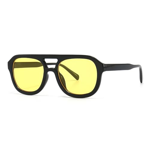 SPOAVGYZ Retro Round Sunglasses for Women Double Bridge UV400 Protection SPOAVGYZ Retro Round Sunglasses for Women Double Bridge UV400 Protection von SPOAVGYZ