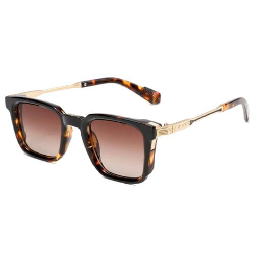 SPOAVGYZ Retro Square Rivets Men Luxury Sunglasses Fashion Gradient Mirror Shades UV400 Women Trendy Sunglasses SPOAVGYZ Retro Square Rivets Men Luxury Sunglasses Fashion Gradient Mirror Shades UV400 Women Trendy Sunglasses von SPOAVGYZ