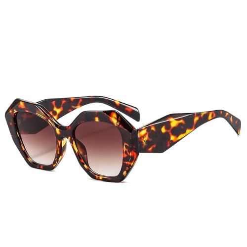 SPOAVGYZ Retro Sunglasses Oversized Irregular Polygon Fashion Jelly Colors Glasses Tones UV400 Men's Gradient Sunglasses SPOAVGYZ Retro Sunglasses Oversized Irregular Polygon Fashion Jelly Colors Glasses Tones UV400 Men's Gradient Sunglasses von SPOAVGYZ